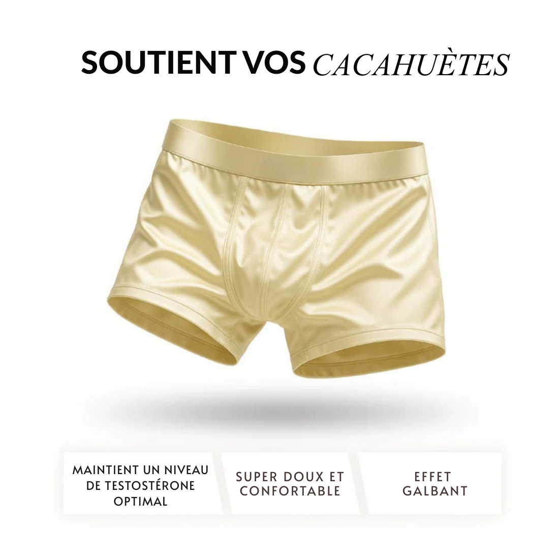 Boxers en Soie | Confort Premium, Fabriqué de manière durable