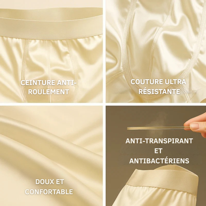 Boxers en Soie | Confort Premium, Fabriqué de manière durable